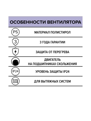 Вентилятор накладной RF D100 AURAMAX